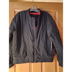 Sports Illustrated Black Bombers‎ Jacket Sz M Woman